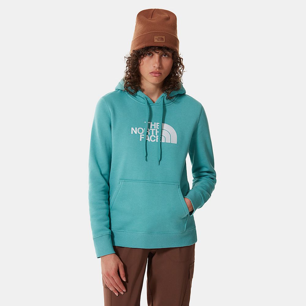 The North Face Hoodie Womens Australia - The North Face Drew Peak Blue (EAO-259137)